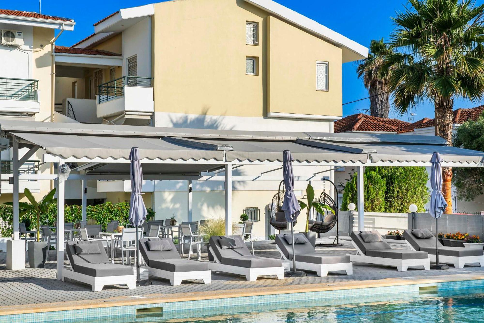 Hotel Akritas Pefkochori Exteriör bild